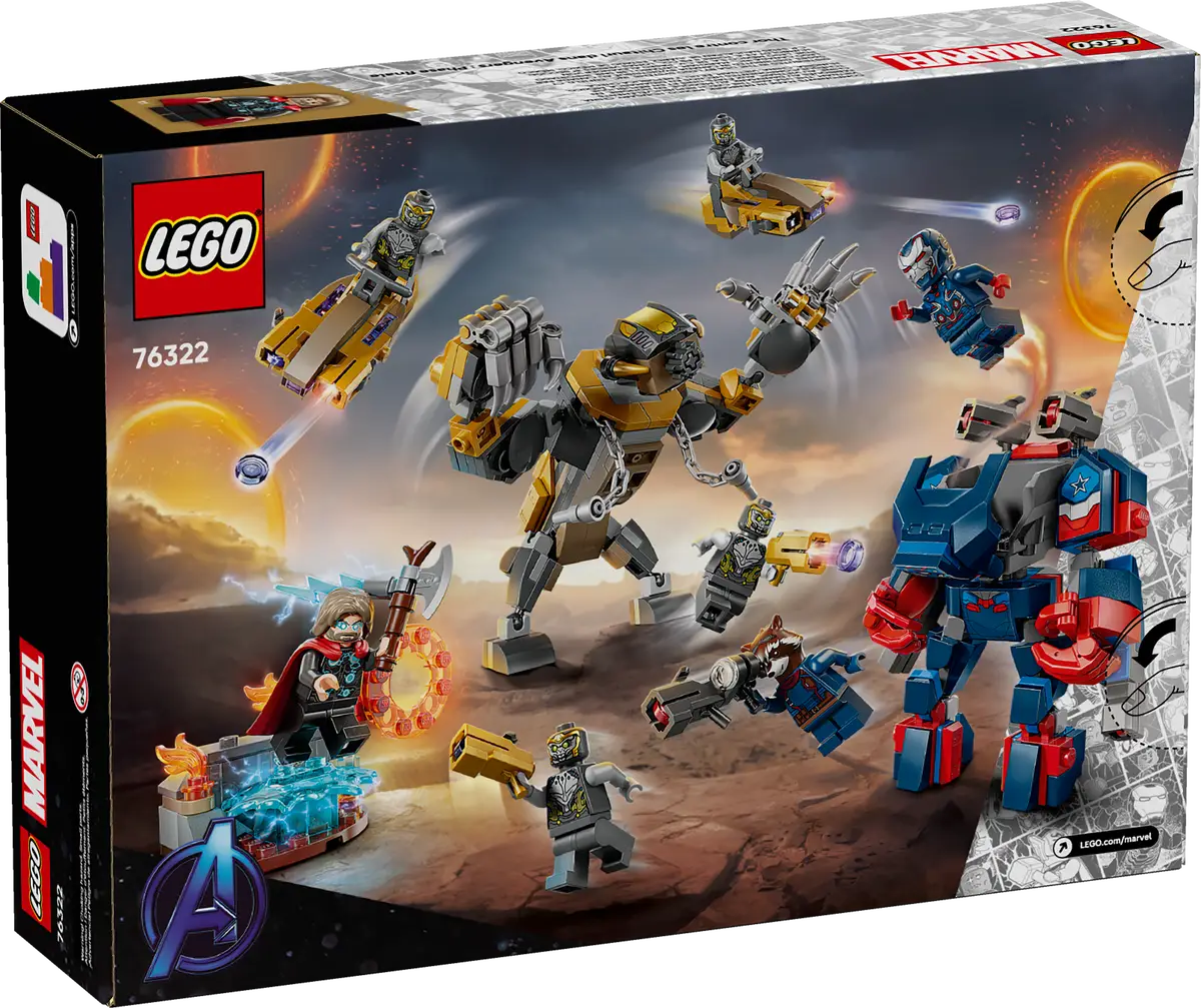 Avengers Endgame Thor contre Chitauri (76322)